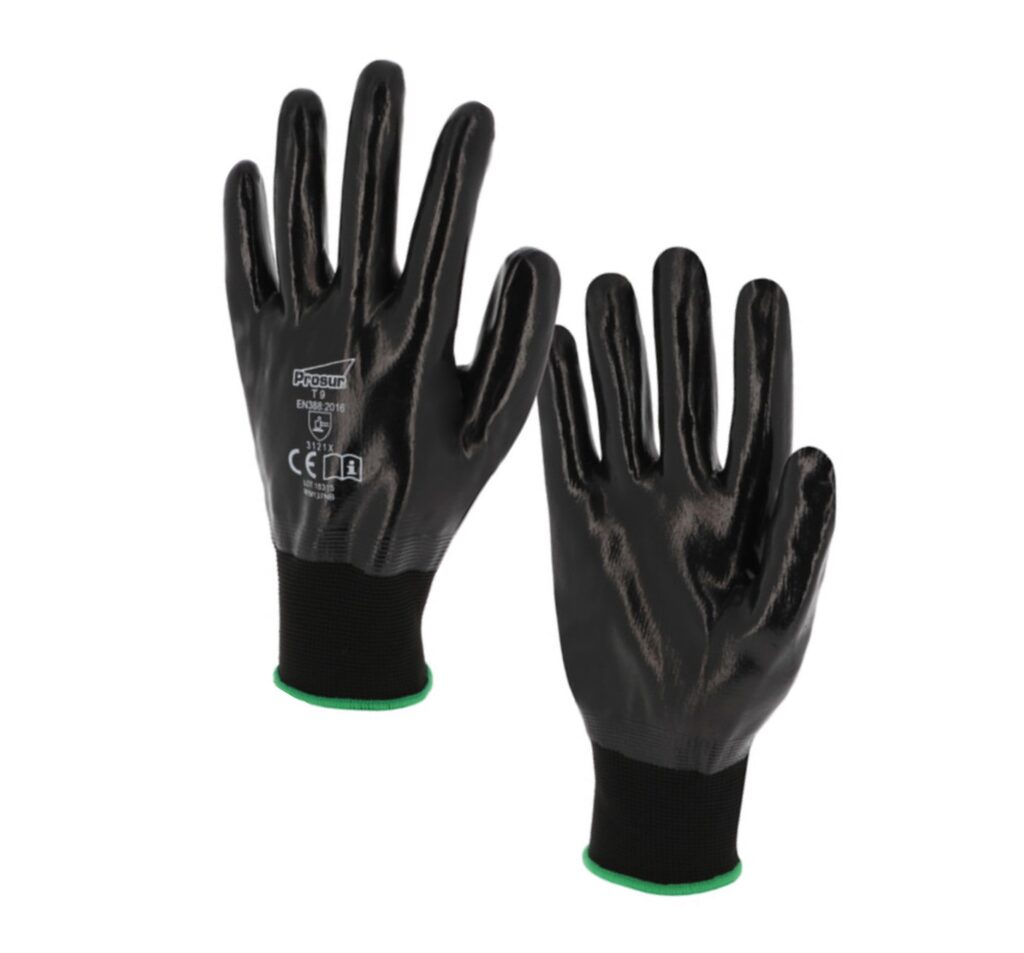 Gants tout enduit nitrile SINGER SAFETY lot de 10 paires JFJ matériel